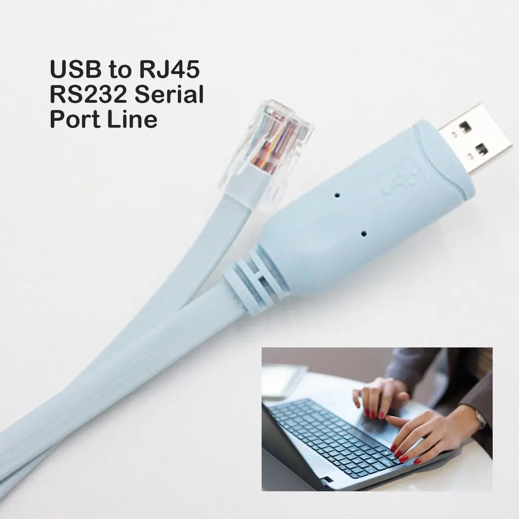 Кабель USB/type-C к RJ45 кабель USB к последовательному/Rs232 консольный кабель переключения для Cisco Route USB2.0 интерфейс к RJ45 кристалл головной линии