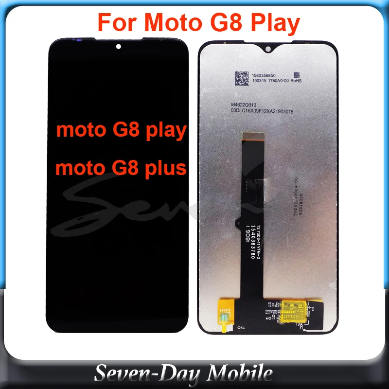 ЖК-дисплей для moto rola G8Play G8plus сенсорный экран XT2019 xt2015 дигитайзер в сборе замена g8