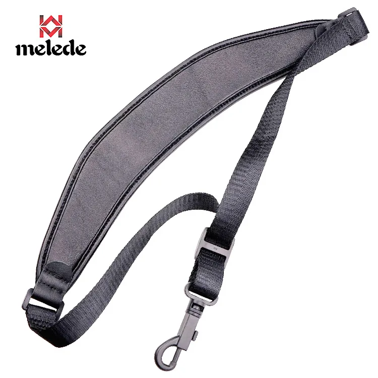 Universal Adjustable Soft Leather Saxophone Sax Neck Strap Saxophone Parts Accessories