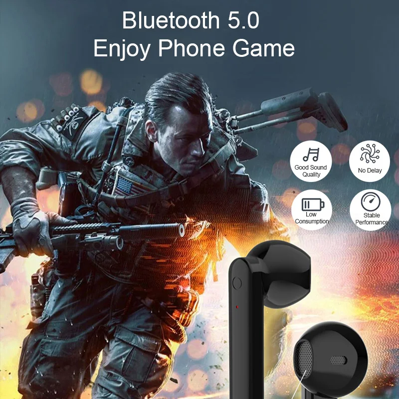 TWS L12 V5 1 Wireless Bluetooth Earphones Touch Control LED Display Sports Noise Reduction Music HIFI Stereo Wireless Headset