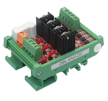 

4-channel PLC Amplifier Board DC Transistor Import Optocoupler Isolation Power Board Contactless Relay 4AG-DC