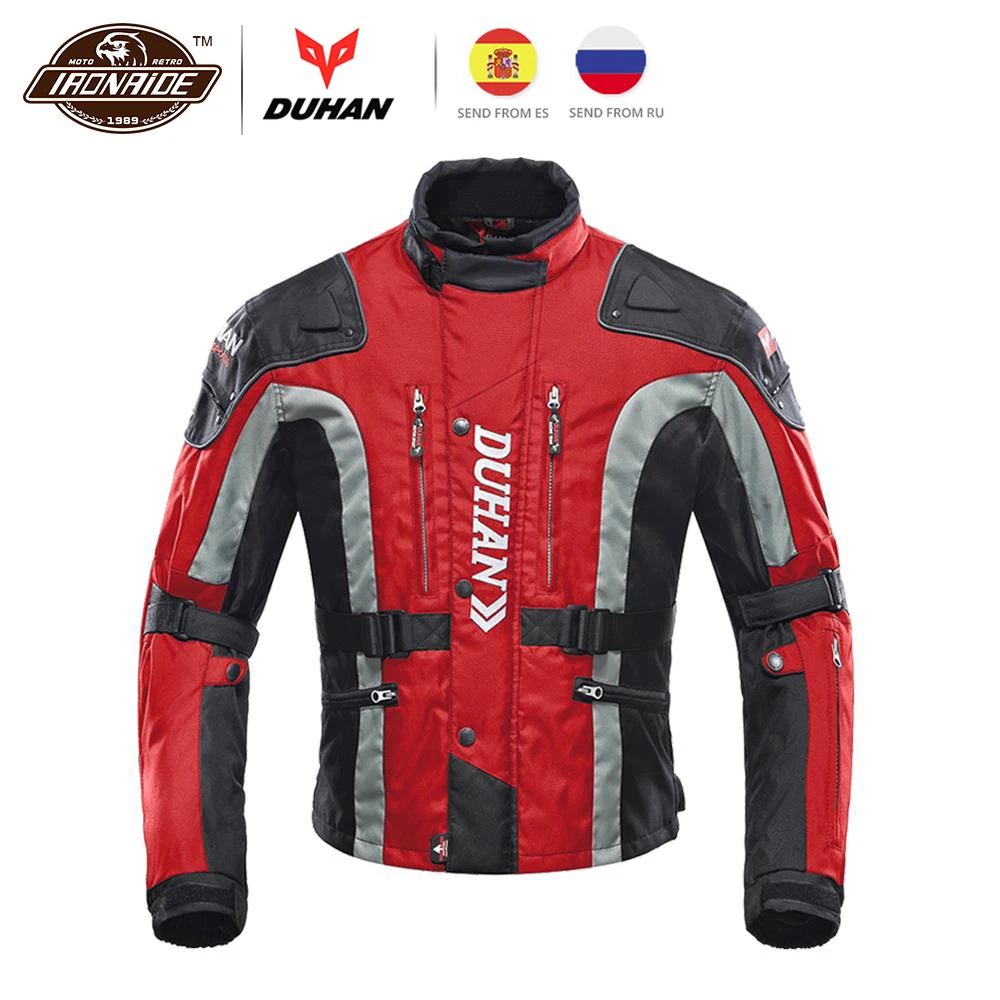 Giacca Moto DUHAN Uomini di Motocross Giacca a Vento di Autunno del Cotone  di Inverno Foderato Moto Giacca Moto Equipaggiamento Protettivo|protective  gear|motocross equipmentjacket protection - AliExpress