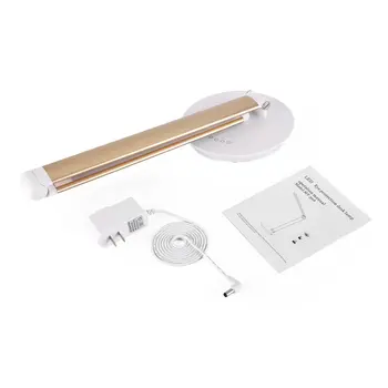 

Folding Design Dimmable LED Desk Table Lamp Touch Switch 7 Level Brightness Dimming Light Highly Sensitive Touch Dimmer ZL-308