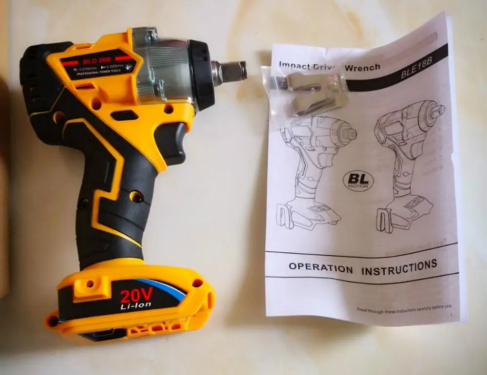 Шуруповерт Dewalt беспроводной ударный гайковерт с аккумулятором макс. 2700R 3500t 18 в |