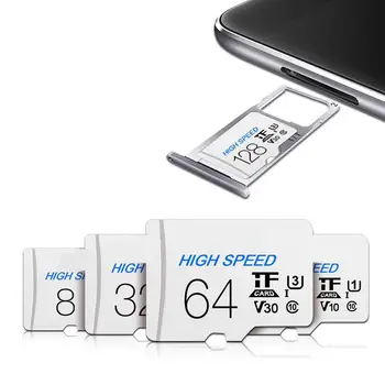 

HiMISS 8/16/32/64/128GB Memory Card Micro SD TF Card High Transfer Speed Class 10 Stable Storage Anti Data Loss