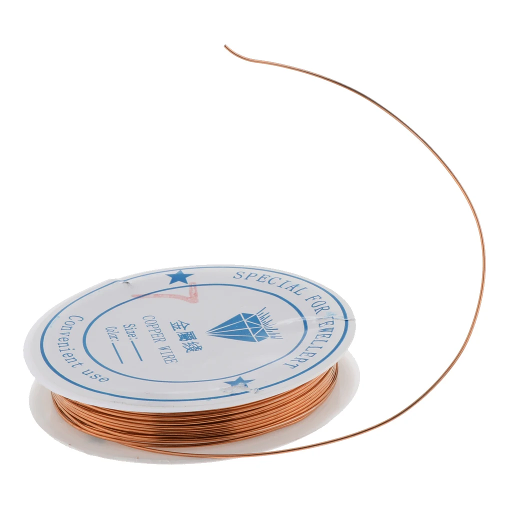 Copper Wire For Jewelry Making Supply Craft DIY Earring Bracelets Necklaces for Wire Wrap Jewelry Findings
