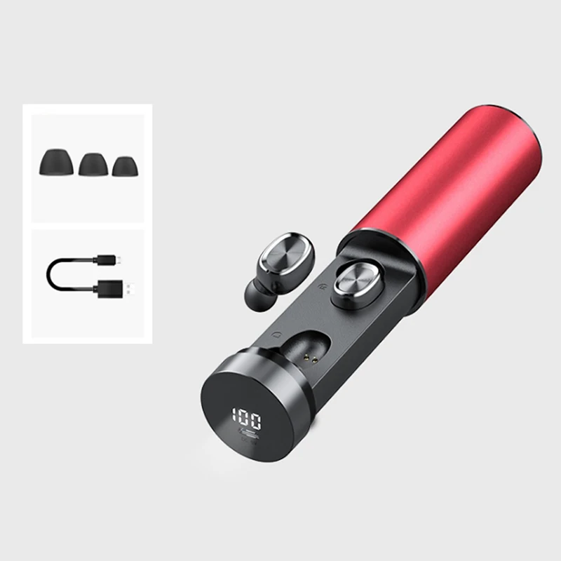 Bluetooth5 0 Touch Wireless Intelligent Bluetooth Earphones Waterproof Sport Mini Earbuds 2020