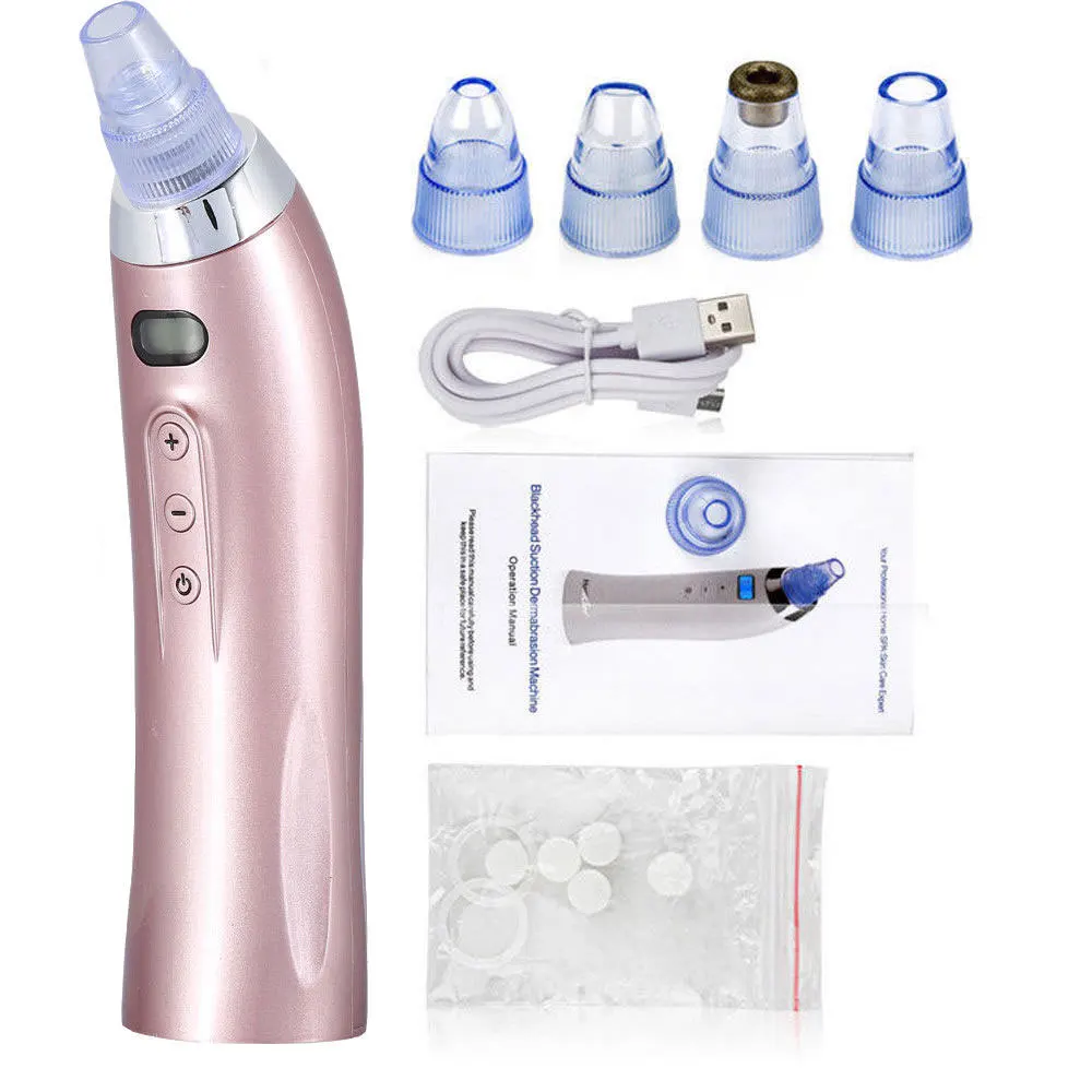Electric Acne Remover Blackhead Remover Pore Vacuum Facial Acne Suction Vaccumm Removal Deep Pore Acne Black Spots Pore Cleaner
