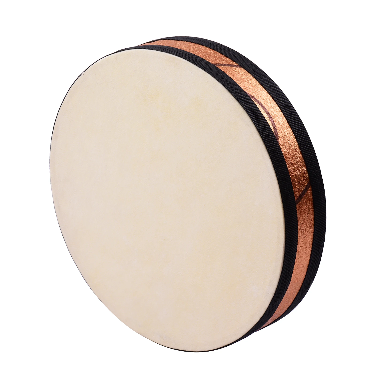 8/10 Inch Ocean Drum Wooden Handheld Sea Wave Drum Percussion Instrument Gentle Sea Sound Musical Toy Gift Kids musical percussion instruments wooden hand drum