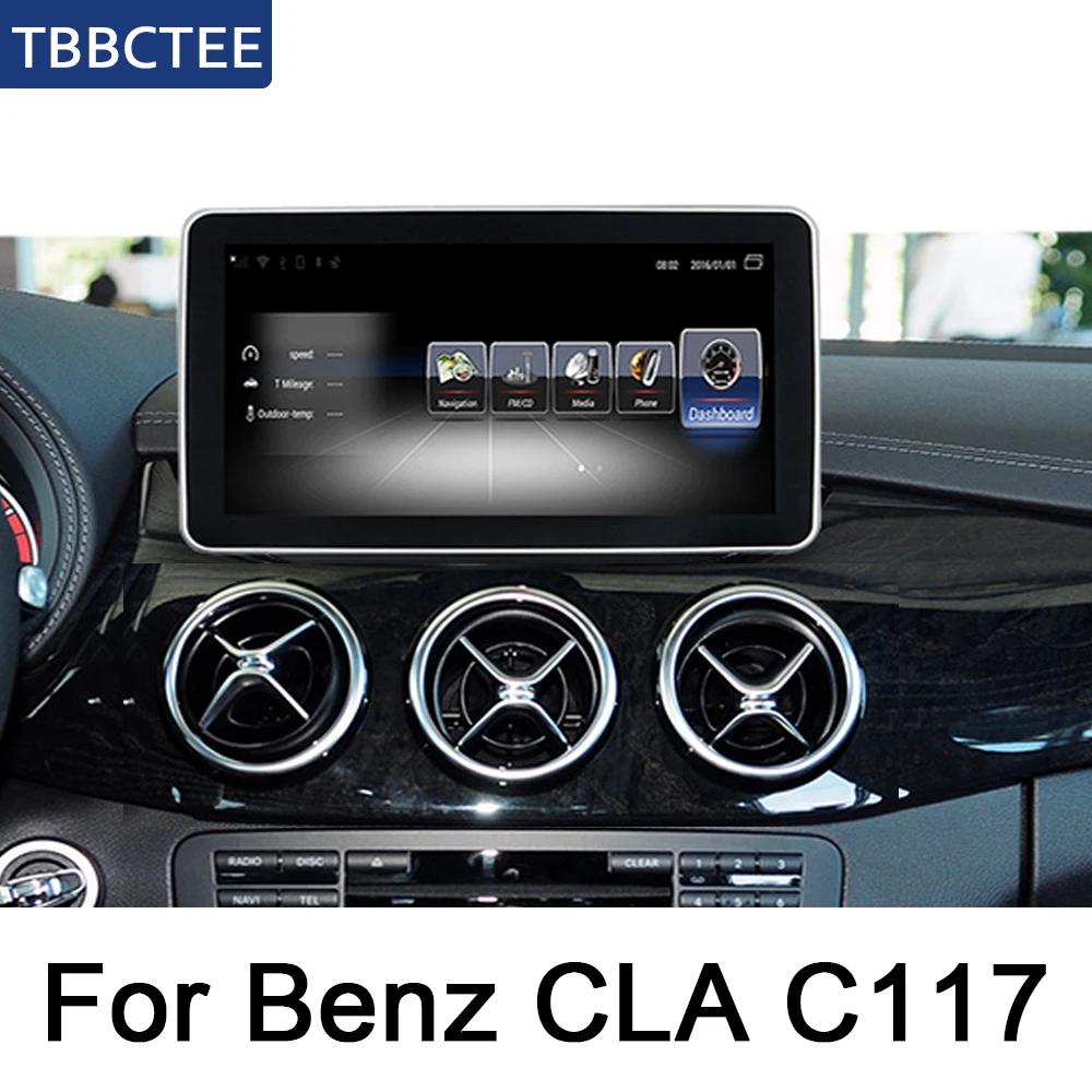 Для Mercedes Benz cla Class C117~ NTGAndroid мультимедиа сенсорного экрана плеер стерео дисплей навигация gps