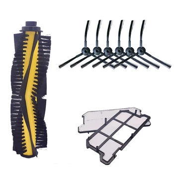 

SANQ Robot Vacuum Cleaner Parts Kit for ILIFE V7/V7S/V7S Pro Main Brush/Side Brush/Hepa Filter ILIFE V7S Pro Accessories