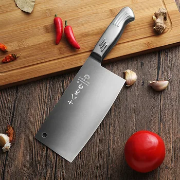 

Liang Da 4CR13mov Stainless Steel Chef Knife Forging Sharp Cleaver Fish Vegetable Chinese Kitchen Knife Household Cooking Tools