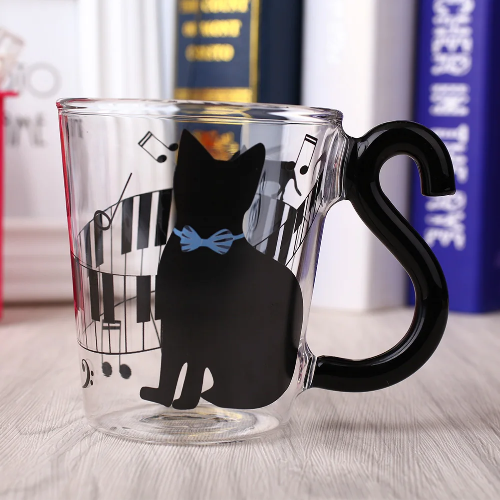 Creative Animal Cartoon Cat Designed Bottle Cups Kitchenware Barware Mug