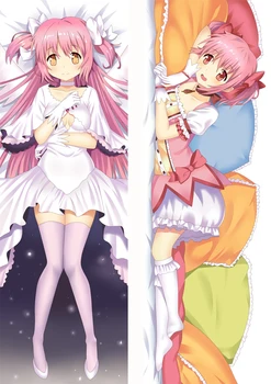 

2020 January Update Anime Puella Magi Madoka Magica Body Pillow Cover Case Sexy Girls Kaname Madoka 2 Way Throw Pillow case
