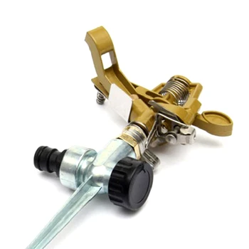 

360 Degree Rotary Garden Metal Sprinkler Adjustable Rotating Water Nozzle Garden Yard Irrigation System Watering Tools
