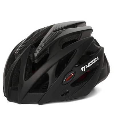 

Moon Tumbler Turn Signal Riding Helmet Integrally Molded Helmet Light Included Helmet Restraint Insect-Proof Helmet