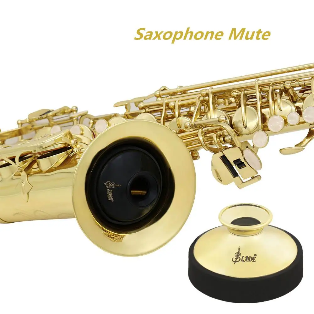 SLADE Профессиональный бесшумный абсорбирующий глушитель для саксофона Alto Sax