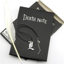 Journal Necklace Note-Pad Gift A5 Anime And for D40
