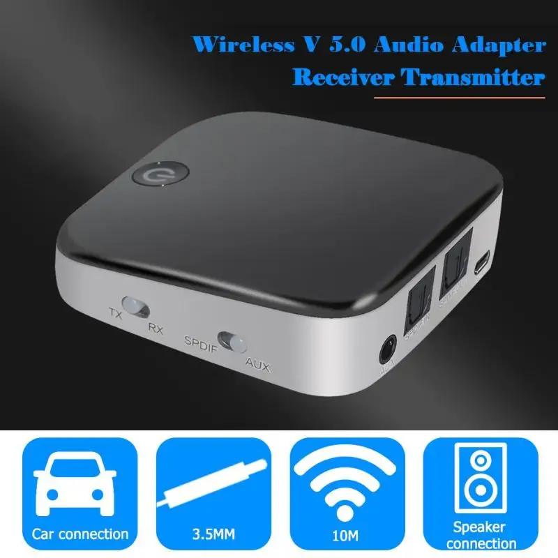 BTI-029 2 в 1 Bluetooth адаптер 3,5 мм AUX SPDIF аудио приемник передатчик поддержка A2DP и AVRCP протокол