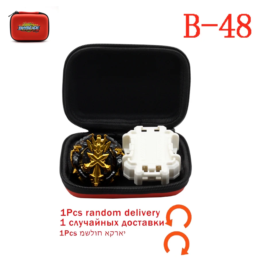 TAKARA TOMY Beyblade Burst B34 Распродажа игрушек Bey Blade с пусковым устройством и сумкой Bayblade Bable Drain Fafnir Phoenix Blayblade - Цвет: b48