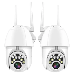 Caméra de sécurité, 1080P Hd 200W Pixel surveillance à distance, interphone Wifi caméra de sécurité sphérique 