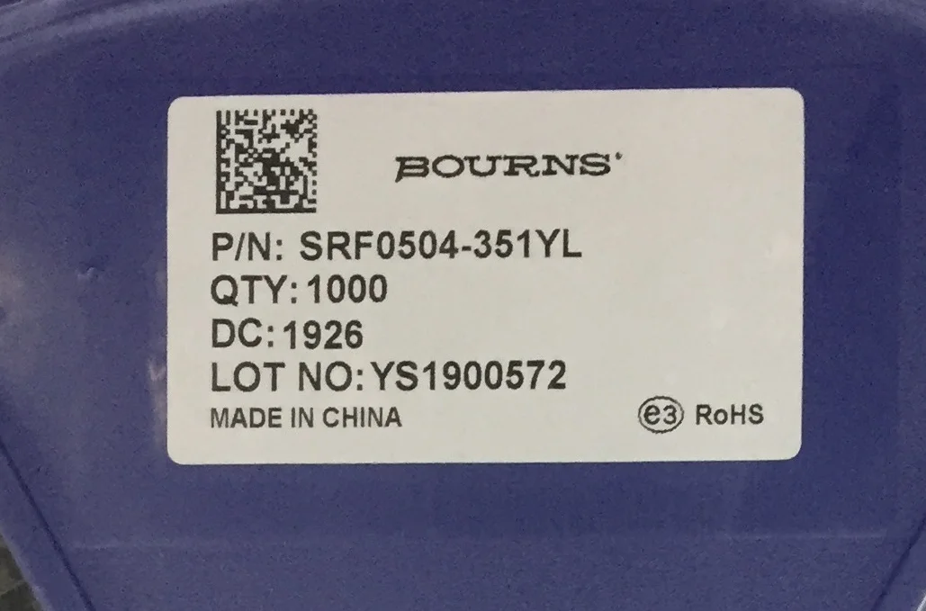 

5 шт./20 шт., индуктор фильтра стандартного режима, 5*4,8*4,8 1.1UH 350R 2A