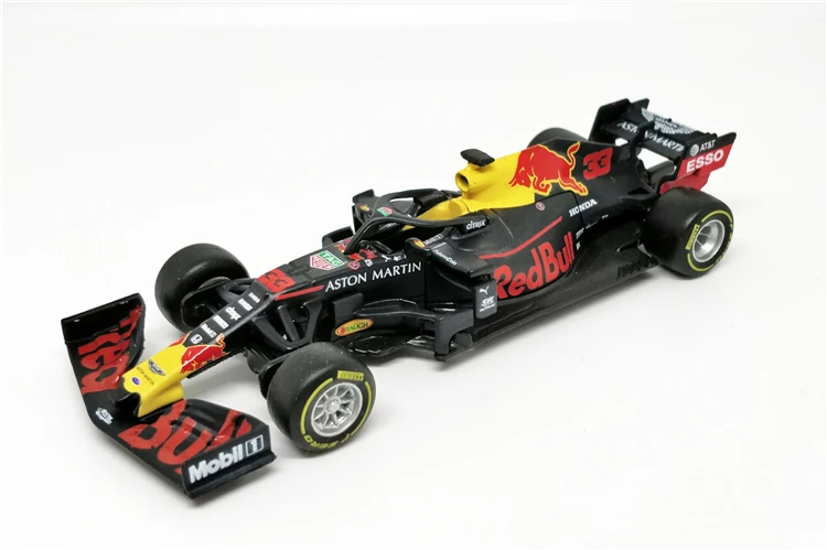 Bburago Redbull Equipe Rb15 No33 Corrida Diecast Modelo Carro 1:43 f1 2020 3 Brinquedos e hobbies