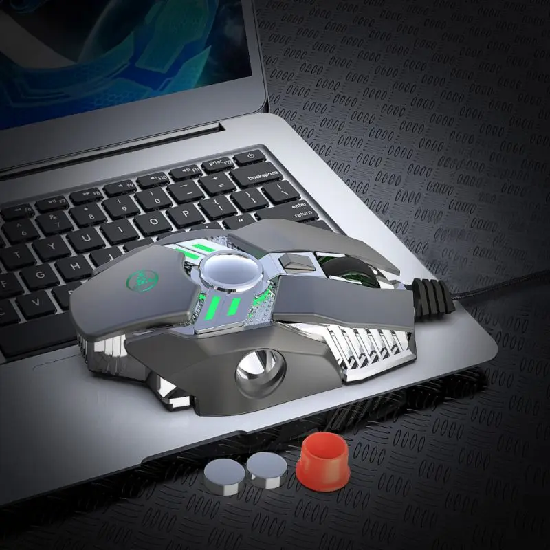Супер J200 Механическая мышь USB игровая мышь 6400 dpi 7Key программируемая проводная мышь для макросъемки эргономичная мышь для ПК и ноутбука