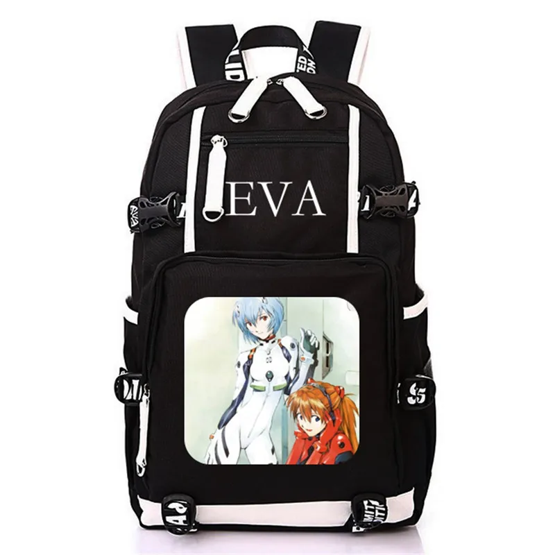 Style-9 Neon Genesis Evangelion EVA рюкзак большой емкости для ноутбука дорожные сумки школьный рюкзак для мужчин подростков студентов - Цвет: Style-9