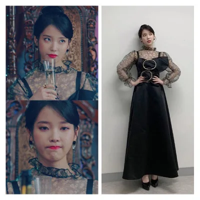 Рубашка+ юбка на подтяжках для женщин; IU 장월 Lee Ji Eun DEL LUNA; Осень-весна; топы для беременных