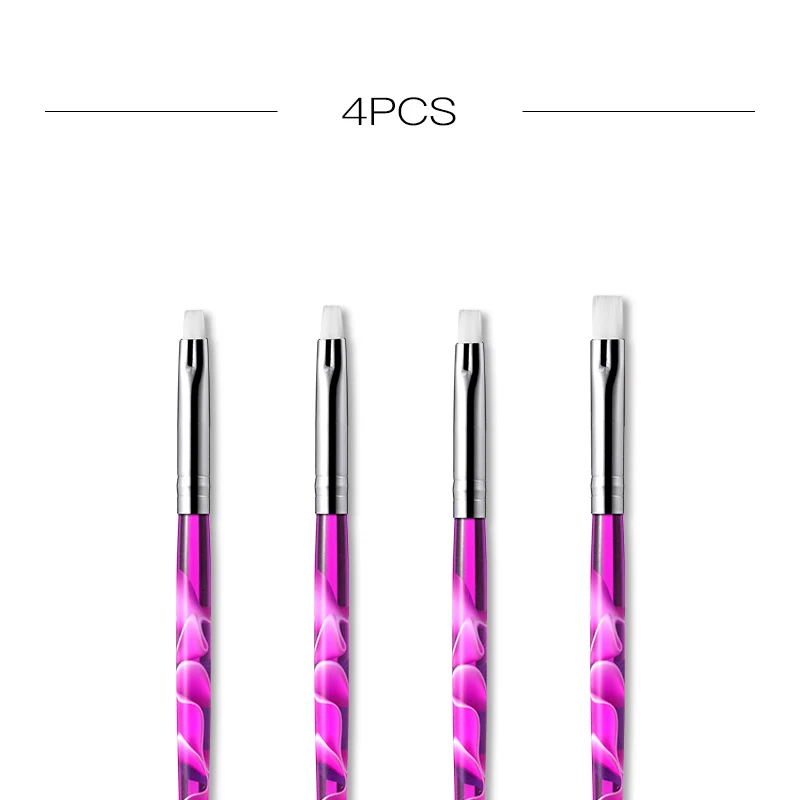 (15 шт./лот) набор кистей для ногтей ROSALIND маникюра рисования раскрашивания ручка