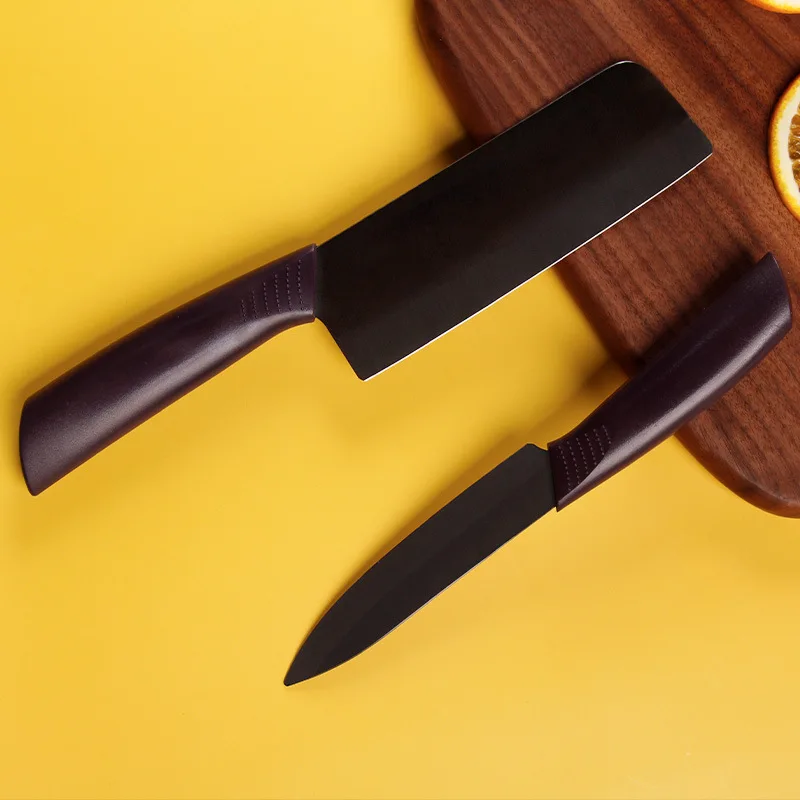 

Fun Fervent Black Porcelain Bread Knife Ceramic Knife Universal Chef Fish Sushi Knife Slicing Knife Professional Knife Set