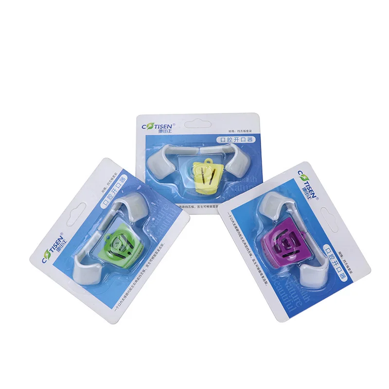 3 pces dental boca prop língua guarda