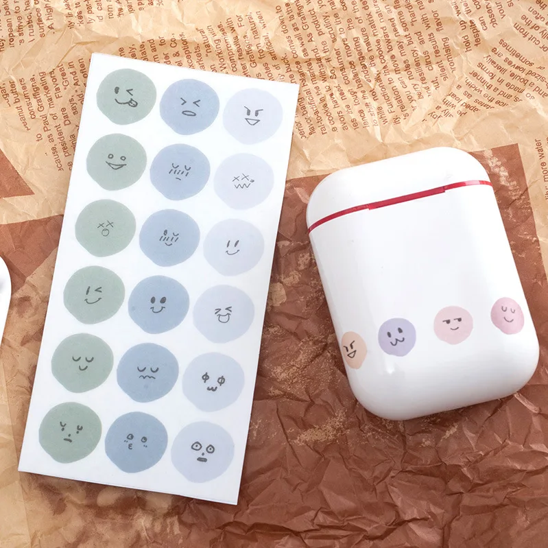 20 компл./1 лот Kawaii канцелярские наклейки ins basic ежедневная оплата дневник декоративные наклейки для мобильного телефона Скрапбукинг DIY наклейки для рукоделия