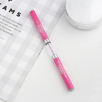 Cienki pędzelek do stylizacji paznokci narzędzie rzeźbiony kryształ ultra-cienki pióro do rysowania linii ciągnąć drut fototerapia kwiat podwójne pióro metalowe pióro 6