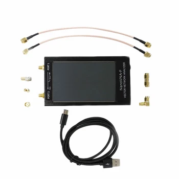 

TOP!-4.3 Inch LCD VNA HF VHF UHF Vector Network Analyzer Shortwave MF HF VHF 50Khz-1000Mhz Antenna Analyzer