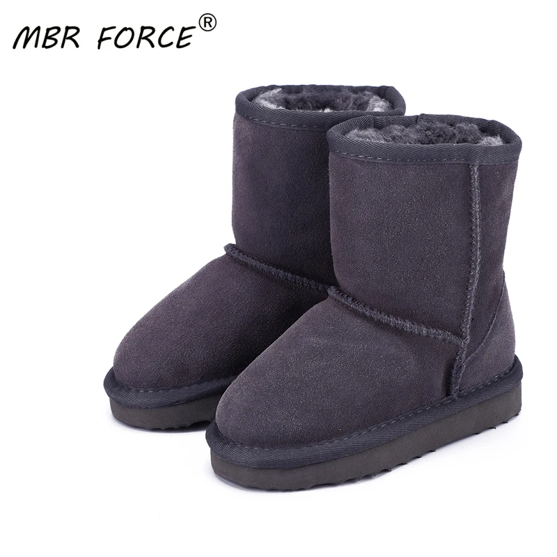 MBR FORCE/Лидер продаж в австралийском стиле Детские модные зимние сапоги из 100%