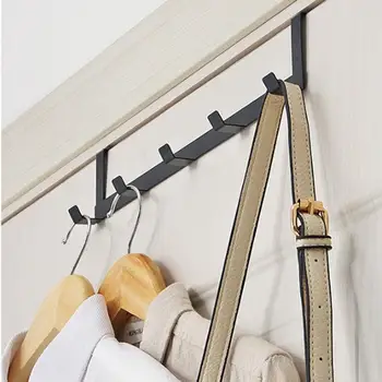 

Metal Wall Hanger Living Room Over The Door Hook Rack Hat Hooks Coat Hanger Hanging Towel Kitchen Bag Hook Holder