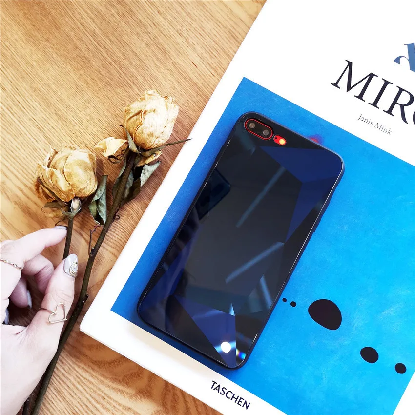 A4 Модный Роскошный чехол для телефона с 3D алмазным узором для iphone 11 pro max x xr xs 8 7 6 6s plus, мягкий чехол из ТПУ для женщин и девушек - Цвет: A4