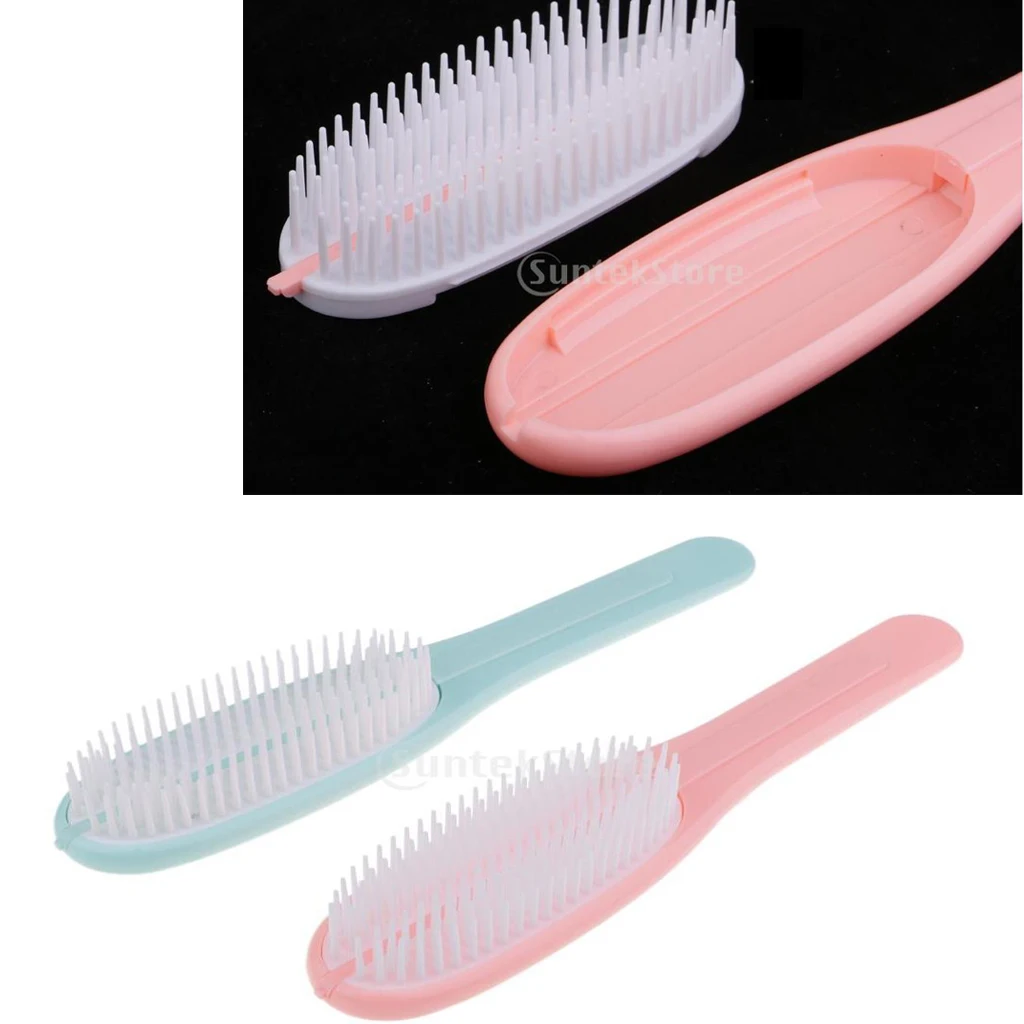 2pcs Fashional Hairdressing Hiarstyling Antistatic Dismountable Plastic Comb