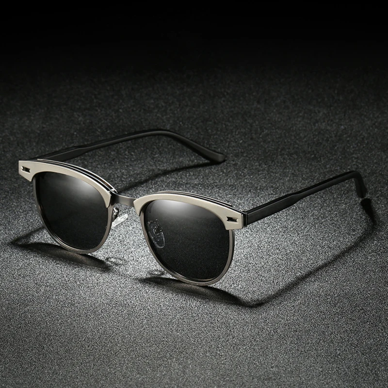 

Unisex sunglasses Pilot drive outdoor Fishing Anti UV 400 polarized sun glasses women/men Accessories male