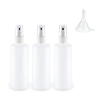 

3Pcs Clear Plastic Spray Bottles Small Sprays Bottle with Plastic Sprayer Transparent Refillable Empty Cosmetics Containers L410