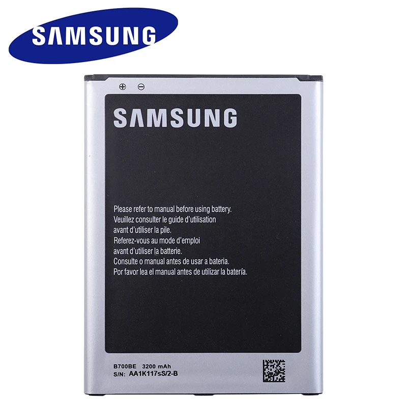 Оригинальный аккумулятор для телефона SAMSUNG B700BC B700BE 3200 мАч Samsung Galaxy Mega 6 3 i9200 i527 i525