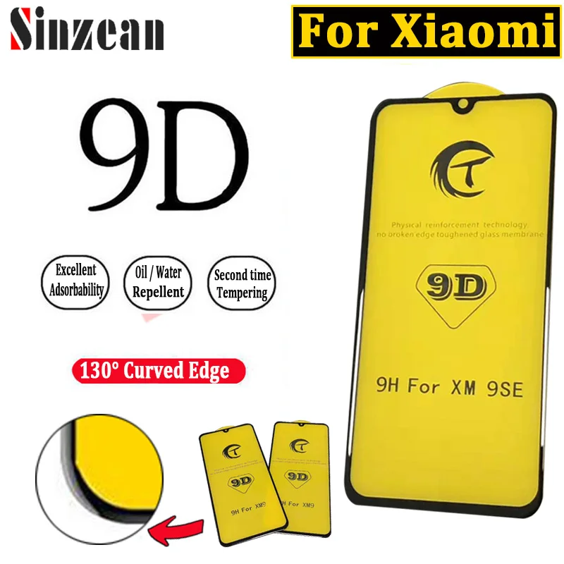 50 шт. для Xiao mi Play/CC9/CC9E/mi 9SE/mi 8 SE/Red mi Note 7 Pro/Red mi Note 8 Pro/K20 9D закаленное стекло с закругленными краями