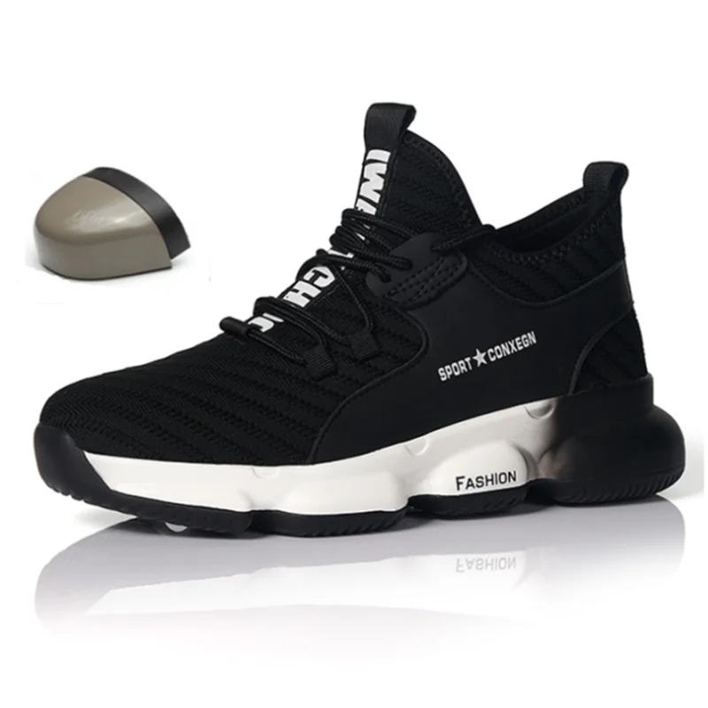 37-46 Outdoor Construction Work Safety Boots Men's Boots Casual Shoes AIR Mesh Cushion Non-slip Wear-resistant Designer Sneakers