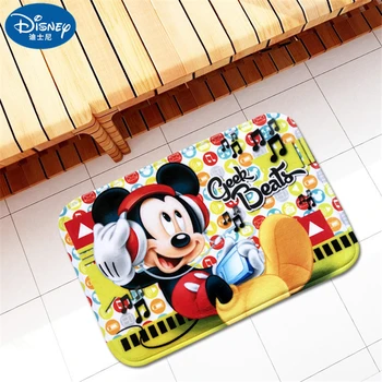 

Disney Cartoon Mickey and Minnie Mouse Door Mat Kids Boys Girls Game Mat Bedroom Kitchen Carpet Indoor Bathroom Mat