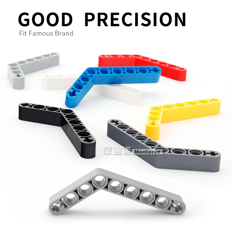 Конструктор Moc 42149 Technic Beam 1x9 изогнутый (6 4) толстый совместимый детали для