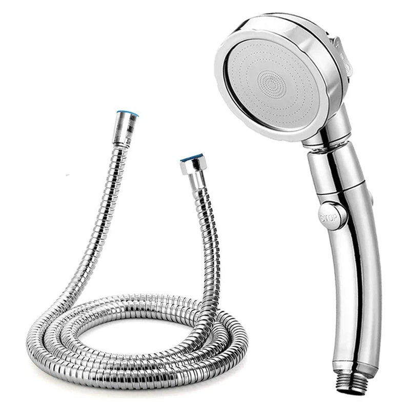 Detachable Shower Head with 78Inch Hose, High Pressure Water Saving 360