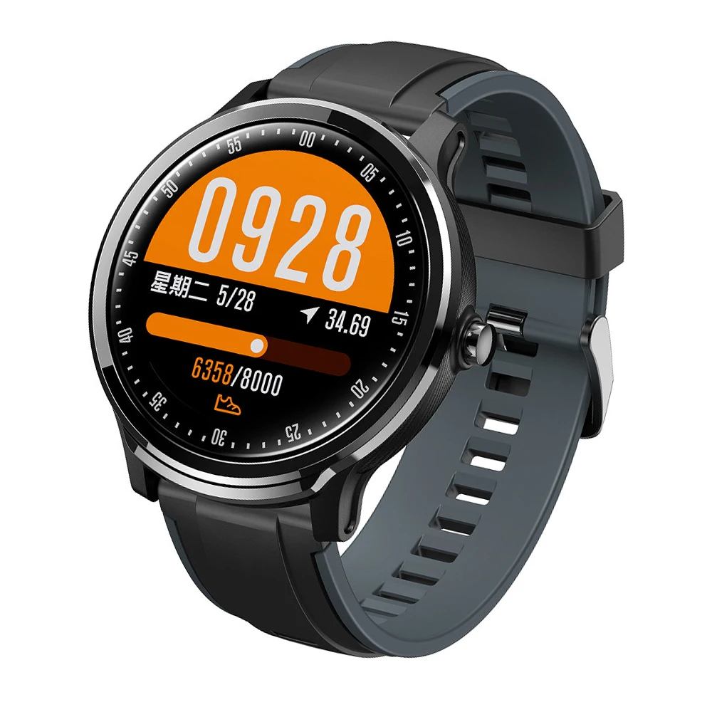 

5D Carbon Fiber Fashion Sports Smart Watch IP68 Waterproof Heart Rate Monitor Activity Fitness Tracker Smartwatch Men Women SN80