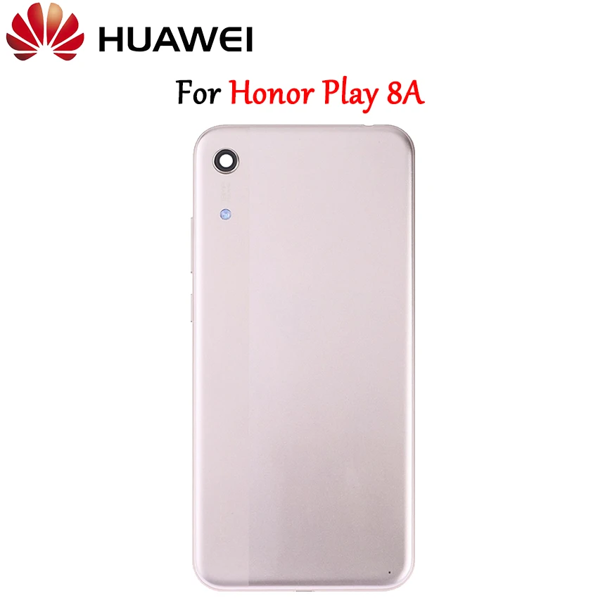 Новинка для huawei Honor Play 8A Задняя крышка батареи корпус с кнопкой громкости питания+ объектив камеры задняя крышка двери